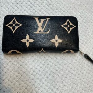 LV Empreinte Giant Monogram bicolor Zippy wallet
